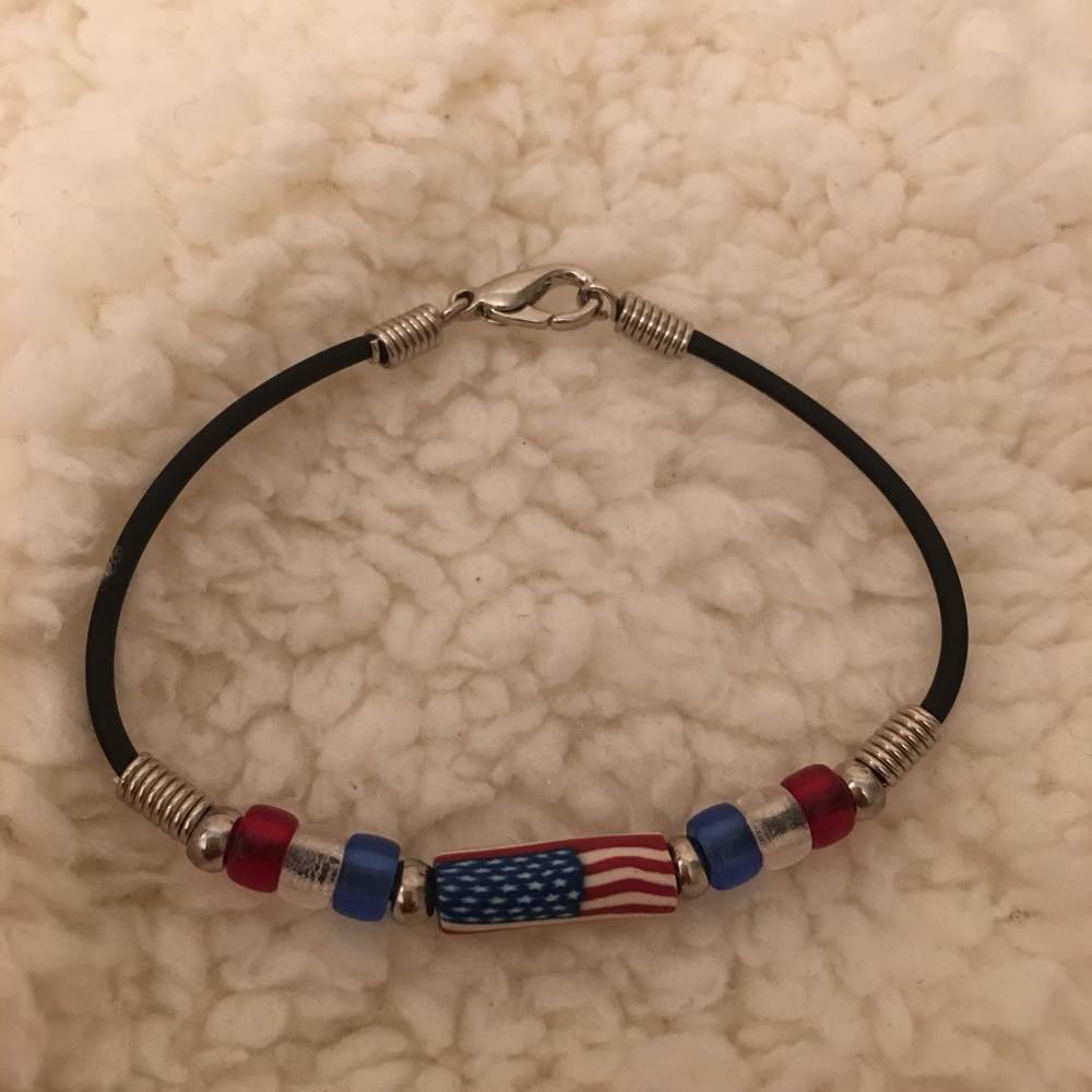 American flag bracelet